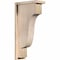 Ekena Millwork Newport Smooth Corbel w/Backplate, Douglas Fir, 5 1/2"W x 12"D x 24"H COR06X12X24NEW01SDF - alternate 1